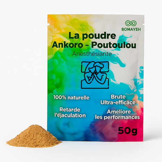 Poudre Ankoro Poutoulou brute 100% naturelle