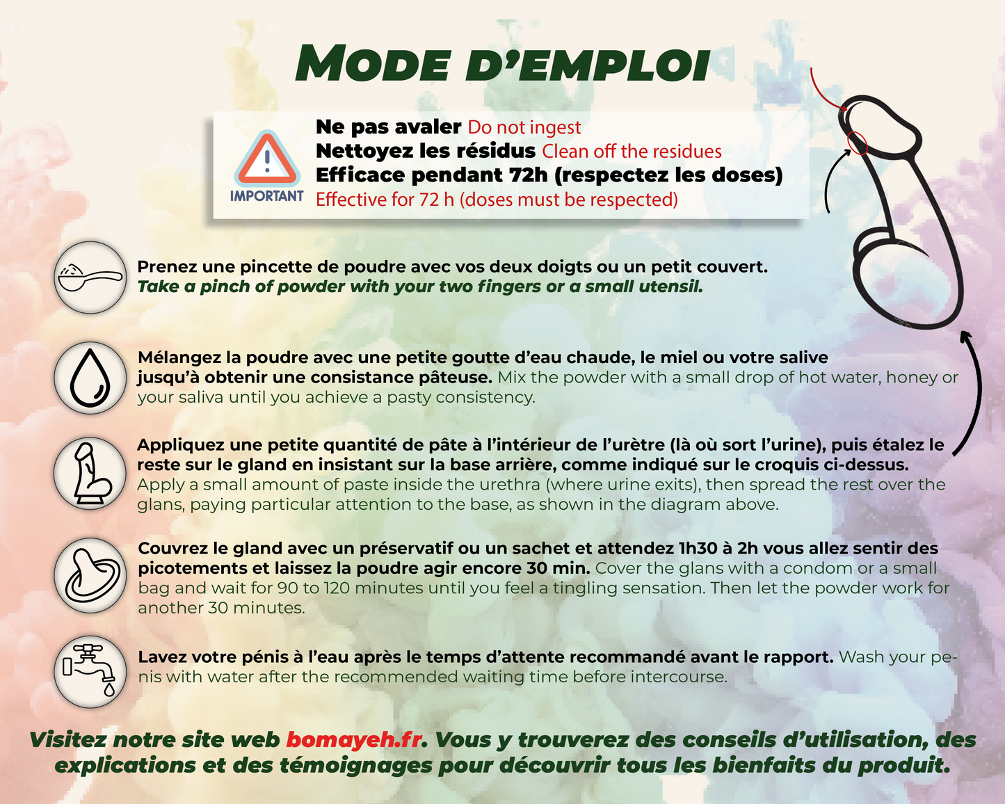 Pack Poudre Ankoro Poutoulou brute + spatule + doigtiers